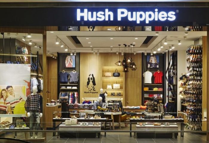Hush puppies store image